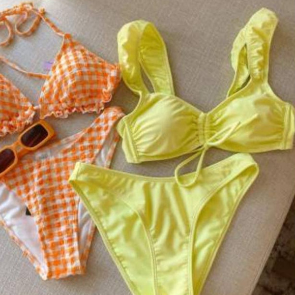 NEW Bikini Set Bright yellow - Picture 9 of 9